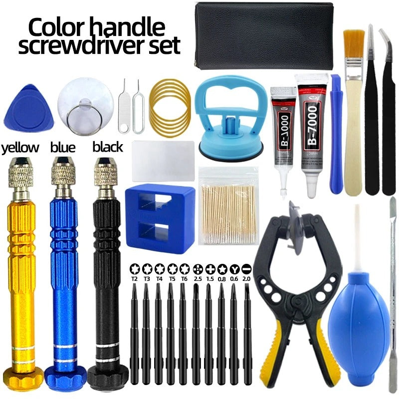 Precision Phone Repair Tool Kit — 14-Piece Screen Opening & Disassembly Set