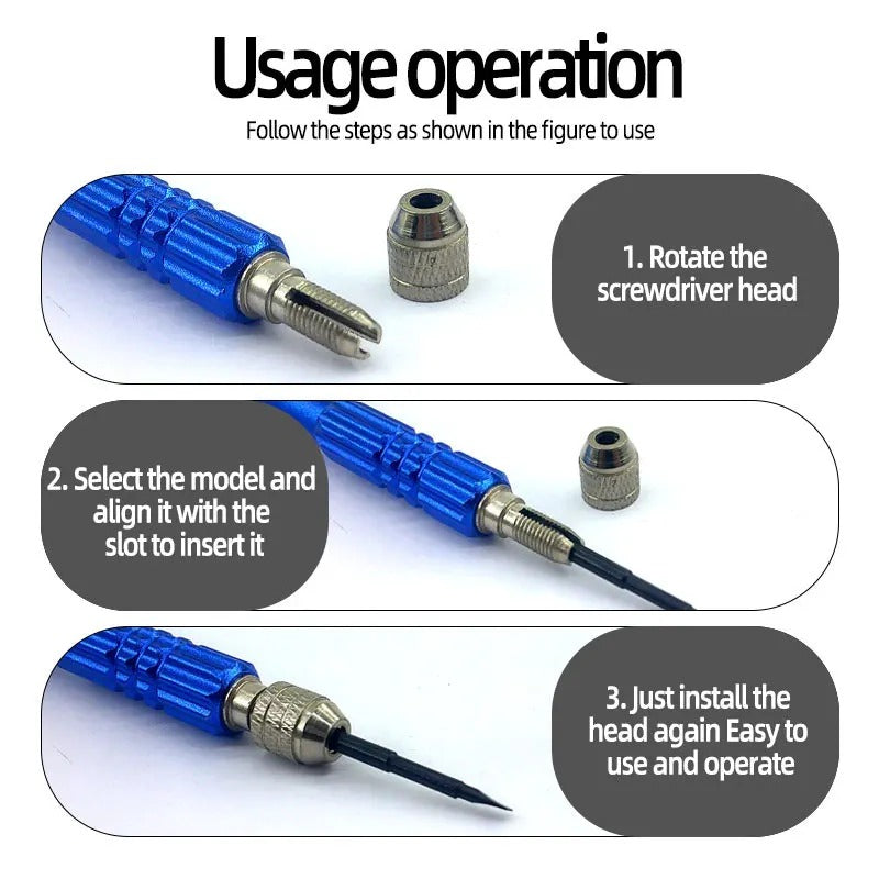 Precision Phone Repair Tool Kit — 14-Piece Screen Opening & Disassembly Set